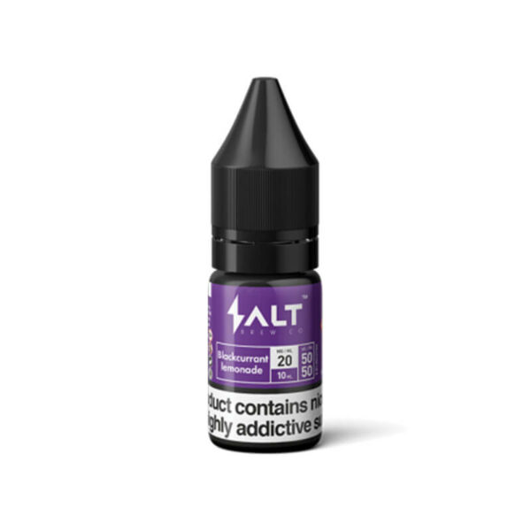 Salt E-Liquid SALT BREW CO - BLACKCURRANT LEMONADE 🥤