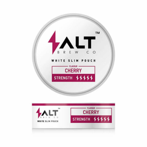 SALT Switch Nicotine pouches - Cherry Slim All White 🍒