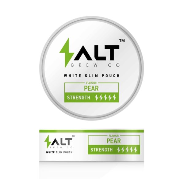 SALT Switch Nicotine pouches - Pear Slim All White 🍐